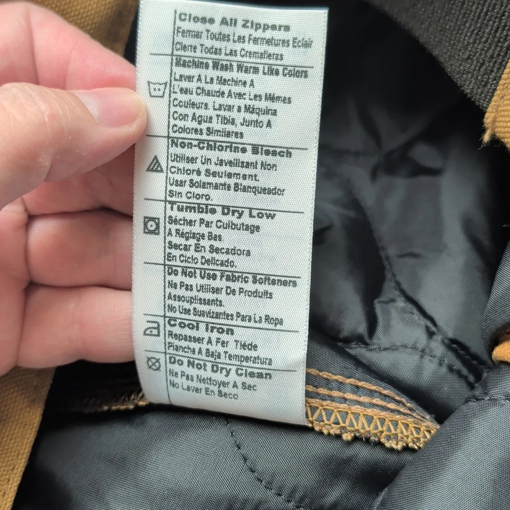 NWOT Carhartt XL Overalls Bibs Men's Loose Fit - Picture 11 of 11